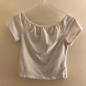 White h and m tshirt